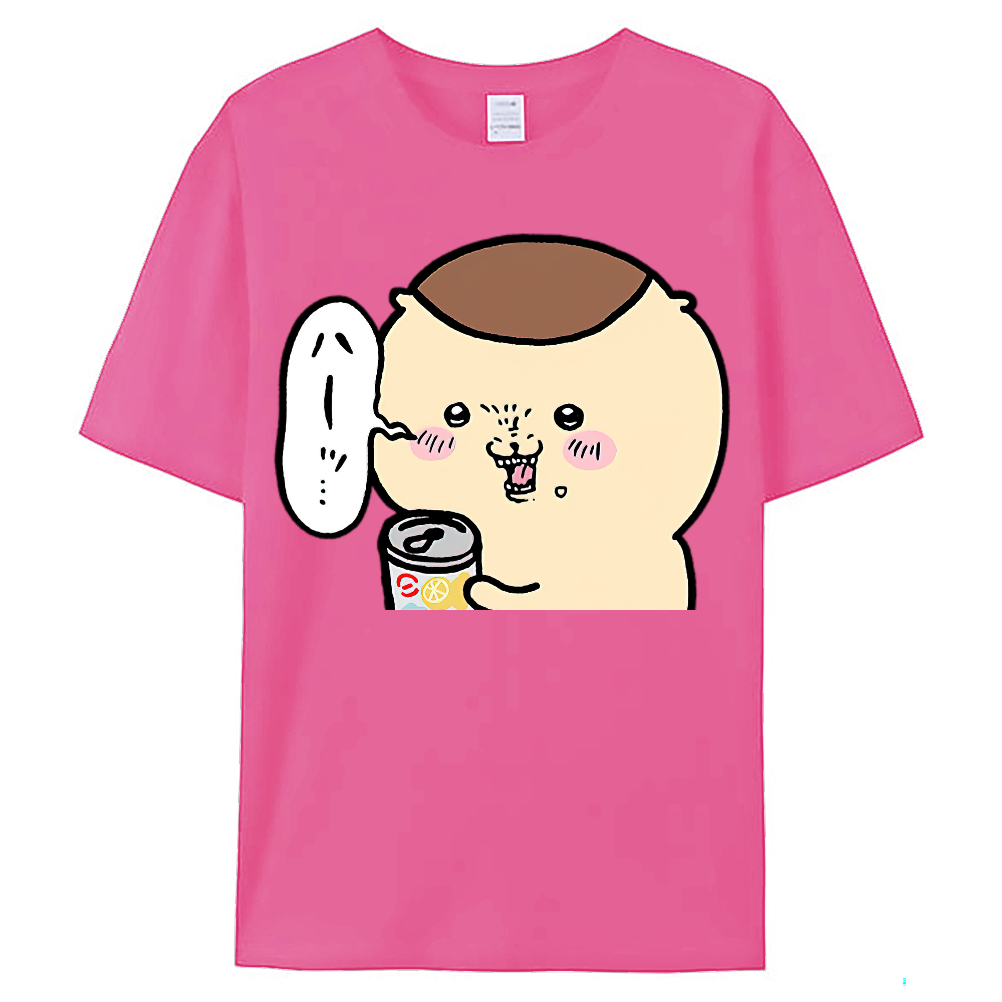 （画像用） ちいかわ くりまんじゅう Chii-kawa kuri manjū レディースカジュアルプリントTシャツ（綿100％）